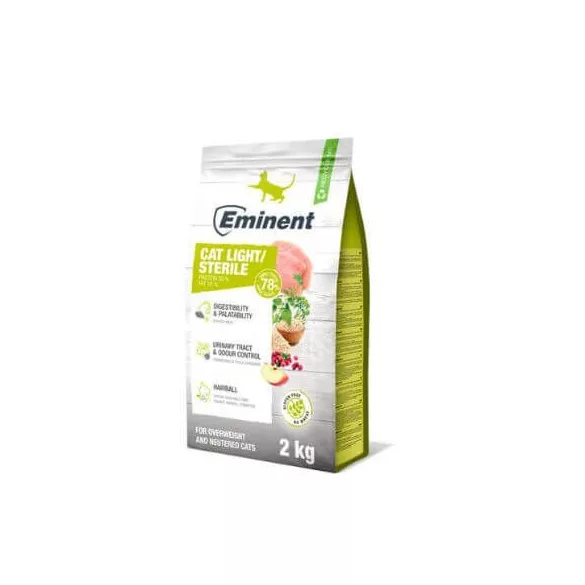 Eminent Cat Light/Sterile Chicken hrană pentru pisici 2kg