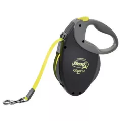 Flexi Giant M Tape 8m până la 25kg Negru-Neo Galben