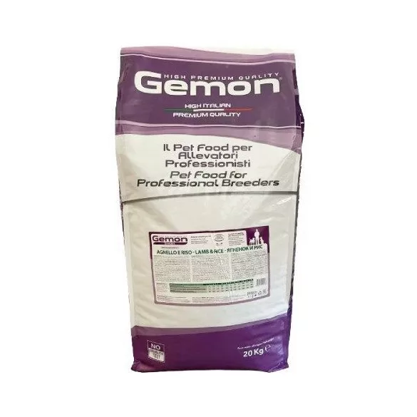 Gemon Lamb+Rice hrană uscată pentru câini 20 kg