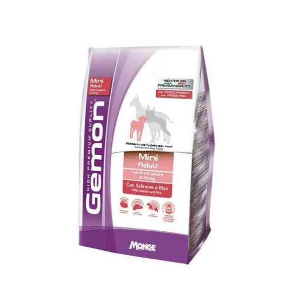 Gemon Mini Somon + Orez hrană uscată pentru câini 20 kg