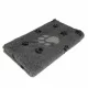 Vetbed antiderapant, delicat la nivelul palatului Hrană pentru câini Dark Grey, 2 modele diferite de labe pentru lăbuțe