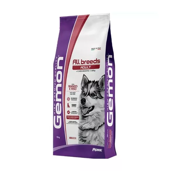 Gemon Dog Adult Beef Rice 15 kg