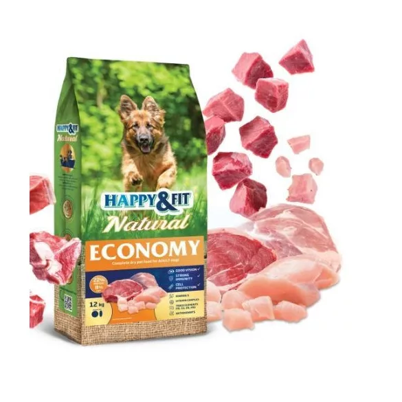 Happy&Fit Natural Economy Adult 12kg