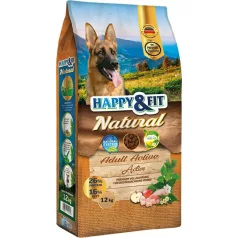 Hrană pentru câini Happy&Fit Natural Adult Active 12 kg