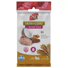 N&D Quinoa Dog Gustare Skin&Coat Quail Adult Mini 60g