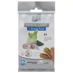   N&D White Dog Gustare Sea Bass, Fennel, Rice & Spirulina Adult Med&max 100g