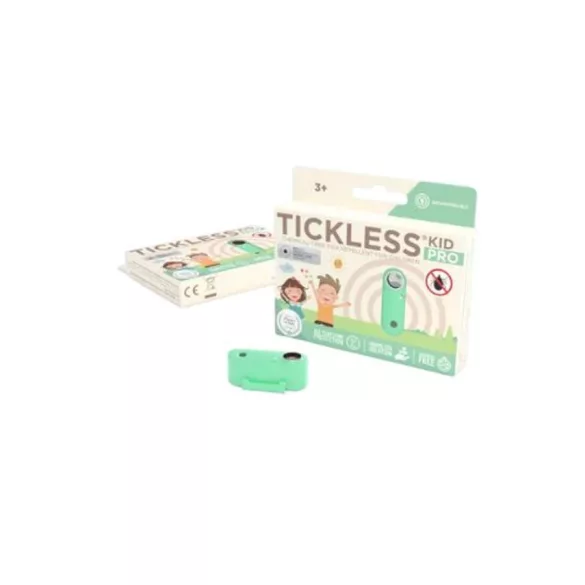 TICKLESS Kid PRO Mint Green - Dispozitiv cu ultrasunete împotriva căpușelor și puricilor pentru copii