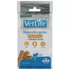   Vet Life Natural Diet Dog Gustare Hypo Fish&Potato Adult Mini 60g