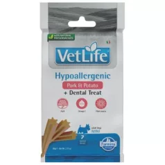   Vet Life Natural Diet Dog Gustare Hypo Pork&Potato Adult Mini 60g