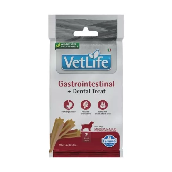 Vet Life Natural Diet Dog Gustare Gastrointestinal Med&max 100g
