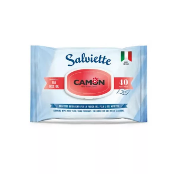 Camon Șervețele Tea tree oil 30x20 cm 40 buc