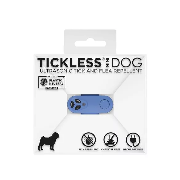 Tickless Mini Tick and Flea Repellent pentru câini mici Albastru