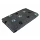 Vetbed Anti-derapant, Gentle on the Palate Dog Food Grey, 2 labe cu model albastru și negru