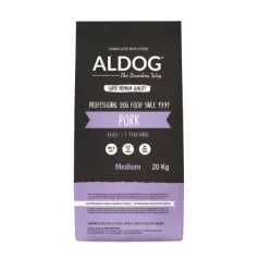 Aldog Adult Medium Pork 20 kg hrană pentru câini