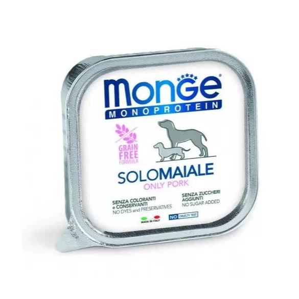 Monge Dog Monoprotein Pateu 100% Pork 150 g