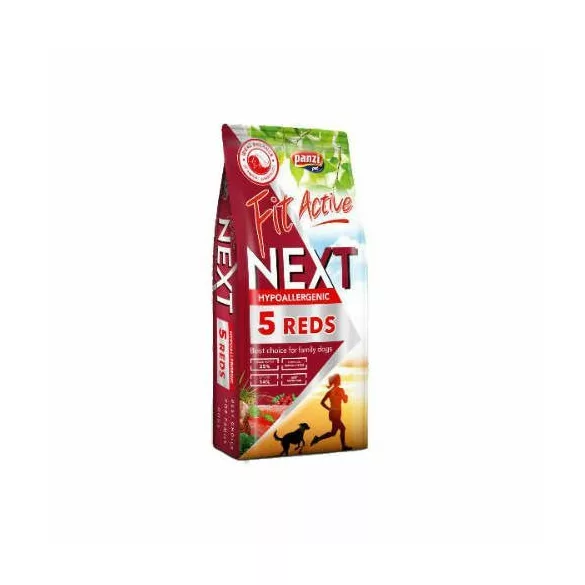 Panzi FitActive Next Hypoallergenic Five Reds 3kg