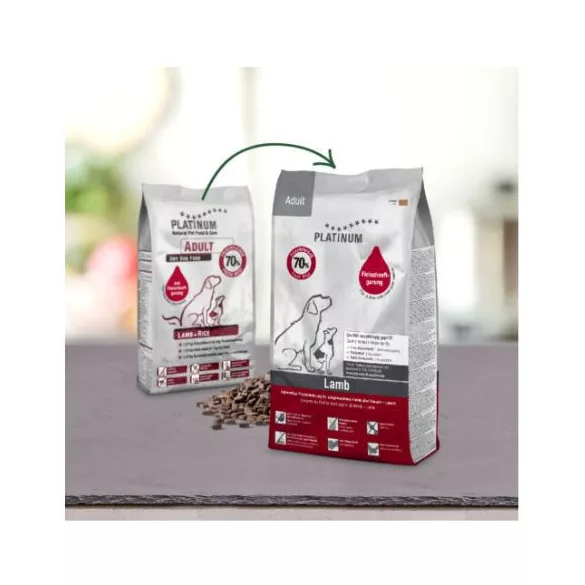 Hrană pentru câini Platinum Lamb & Rice 5 kg 