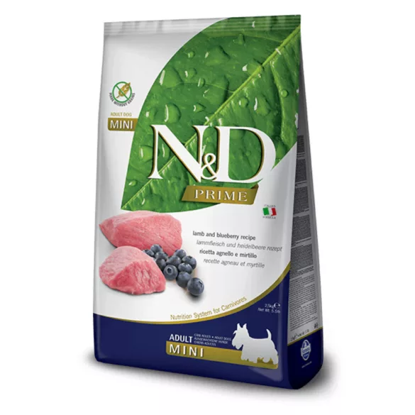 N&D Dog Prime miel și afine pentru câini adulți mini pentru câini adulți 800g 