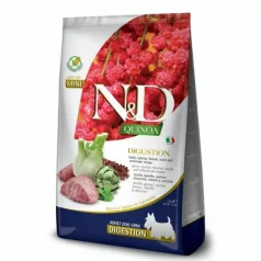   N&D Dog Grain Free Quinoa Digestion Lamb fără cereale 800 g
