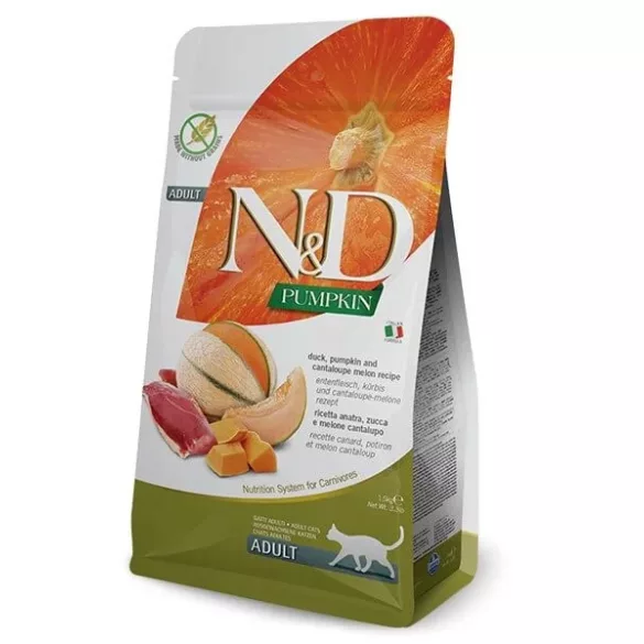 N&D Pisica N&D Rață de dovleac Grainfree 1,5 kg