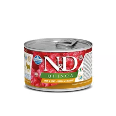   N&D Dog Quinoa pentru câine conservată pentru nucă de cocos 140g