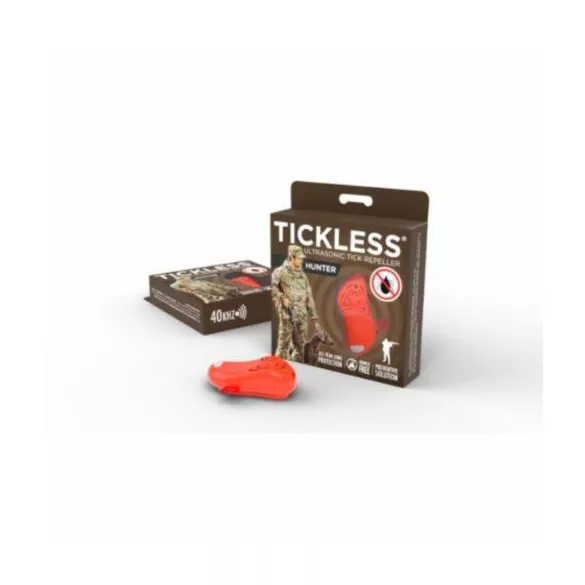 Tickless Hunter Repelent cu ultrasunete pentru capuse - Portocaliu