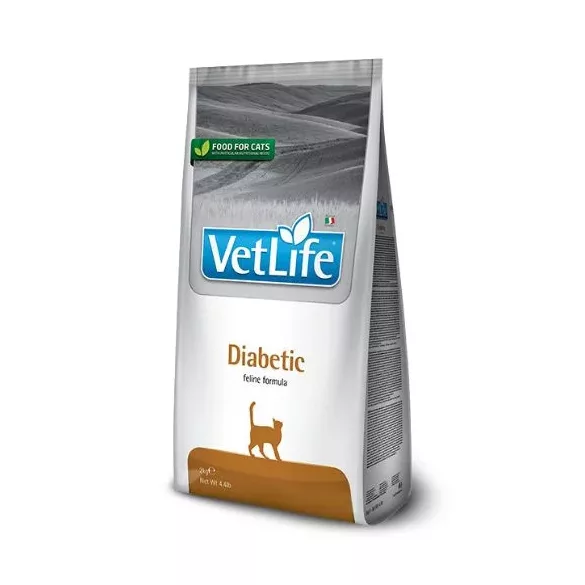 Vet Life Natural Diet pentru pisici Diabetic 2kg