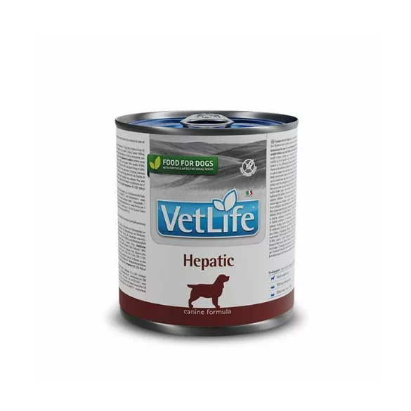 Vet Life Natural Diet Dog Konserv Hepatic 300g