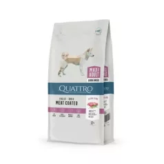   QUATTRO Super Premium LARGE BREED ADULT miel, hrană pentru câini 12kg