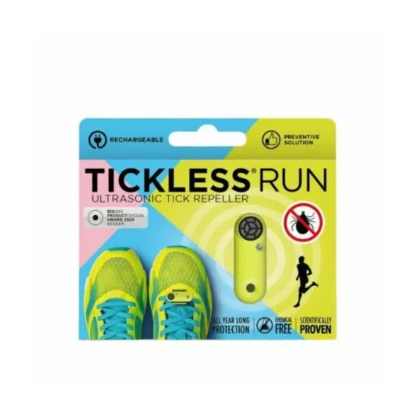 Tickless Run Repelent cu ultrasunete pentru căpușe - Galben neon
