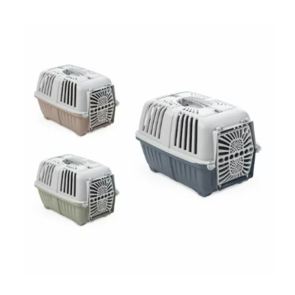 Pratiko 1 Plastic Cu ușă din plastic Cușcă de transport 48x31,5x33 cm