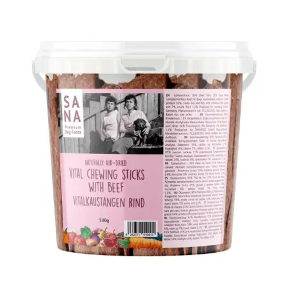 SANAdog Vital With beef Baton de ros 500 g