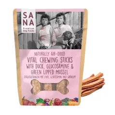   SANAdog Vital Duck Chew Bar cu glucozamină și extract de midii verzi 150g