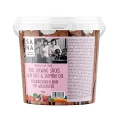  SANAdog Vital Cu carne de vită Bețișor de mestecat cu ulei de somon sălbatic 500g