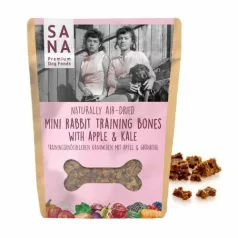   SANAdog Rabbit Training Reward snack cu măr și varză 100 g