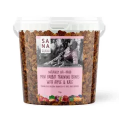   SANAdog rabbit Gustare recompensă pentru antrenament cu mere și varză 1kg