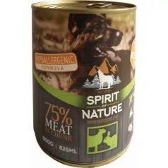   Spirit of Nature Conservă pentru câini cu miel și iepure 800gr