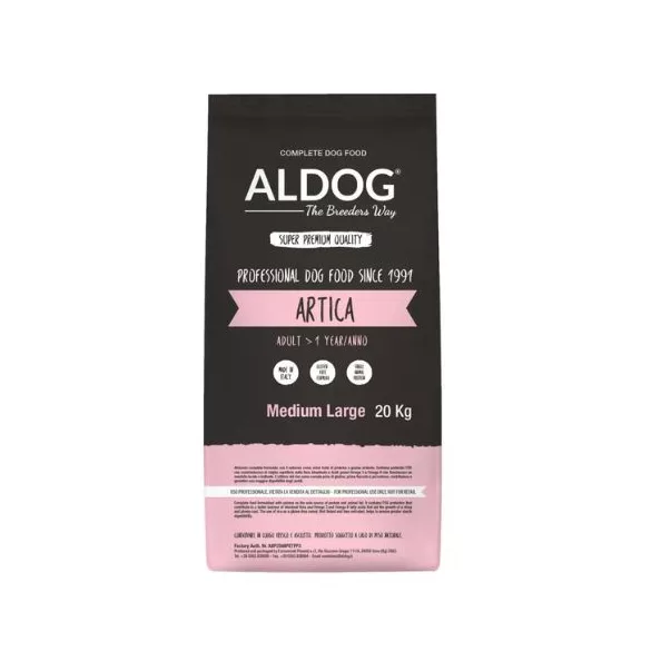 Aldog Artica Adult Medium Large Salmon 20 kg hrană pentru câini
