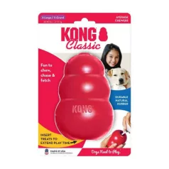 Jucărie KONG Classic Clopoțel Roșu XS