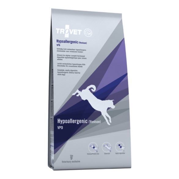 Trovet Hypoallergenic Venison & Potato Diet/VPD hrană uscată pentru câini 3 kg