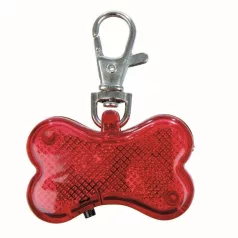 Trixie Svietiaci prívesok na obojok 4,5x3 cm červený