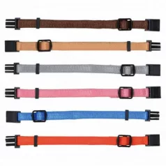   Zgardă Juniornek S-M 17-25cm/10mm 6buc Maro,Bej,Gri,Roz,Portocaliu,Albastru