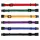 Zgardă Juniornek M-L 22-35cm/10mm 6 Db Roșu,Verde,Galben,Mov,Albastru,Negru