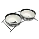 Set de boluri din ceramică Trixie alb/negru