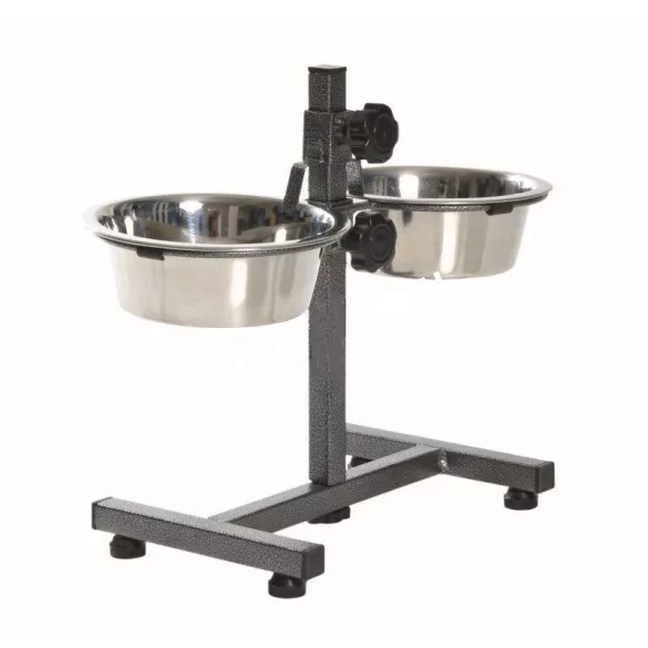Trixie Dog Bar cu suport pentru bol de metal 2x1,8l