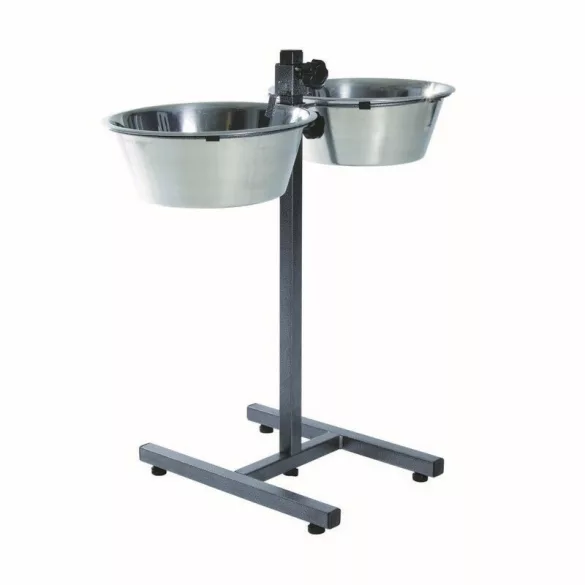 Trixie Dog Bar cu suport pentru bol de metal 2x4,5l