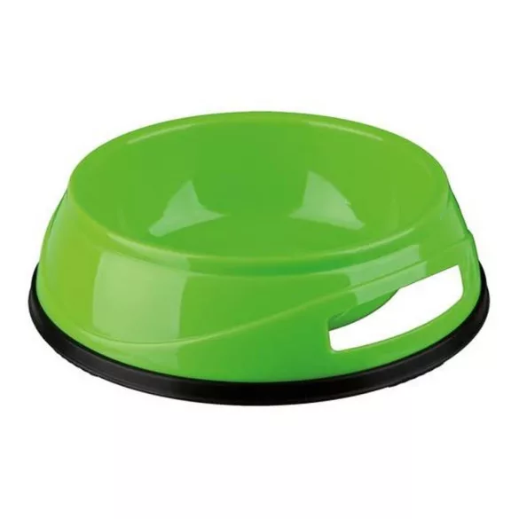 Castron de plastic Trixie cu margine de cauciuc