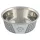 Castron Trixie cu capac metalic din silicon alb/gri alb/gri