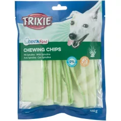   Trixie Denta Fun Chewing Chips cu Spirulină Reward Bites 100g