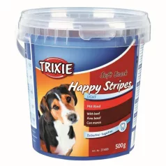   Trixie Jutalomfalat Jutalomfalat Soft Snack Happy Stripes 500 gr